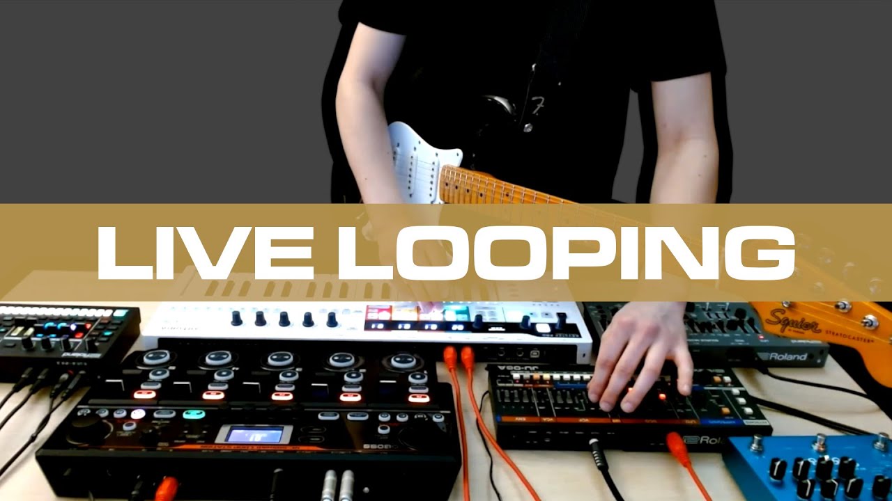 Live Looping with Boss RC-505 MK2 and Arturia KeyStep Pro