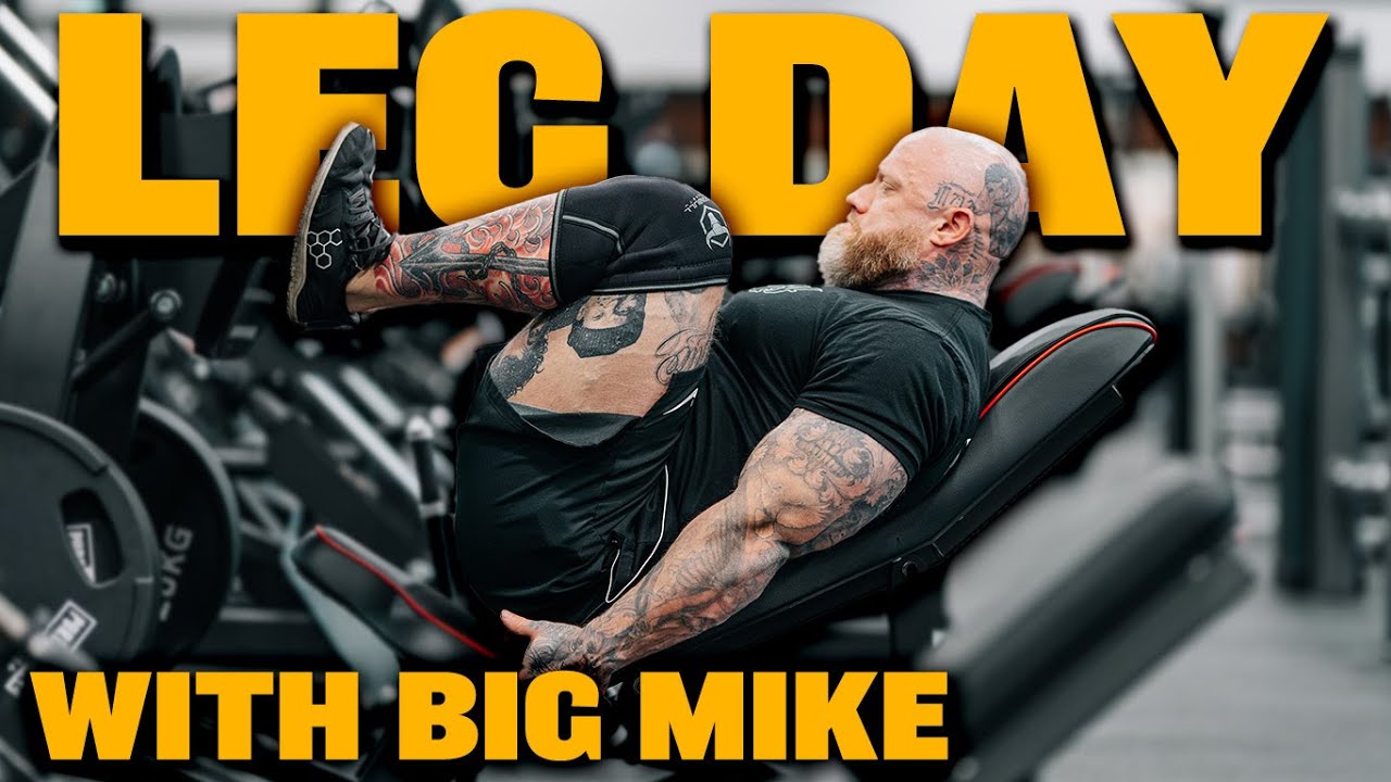 LEG DAY DESTRUCTION (FULL WORKOUT) | MIKE VAN WYCK