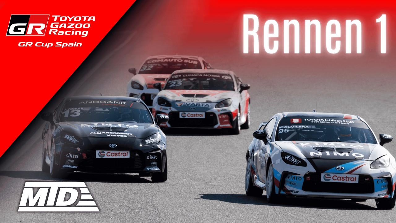 Toyota GR Cup Spain 2026 | Runde 1 - Rennen 1 (Deutsch)