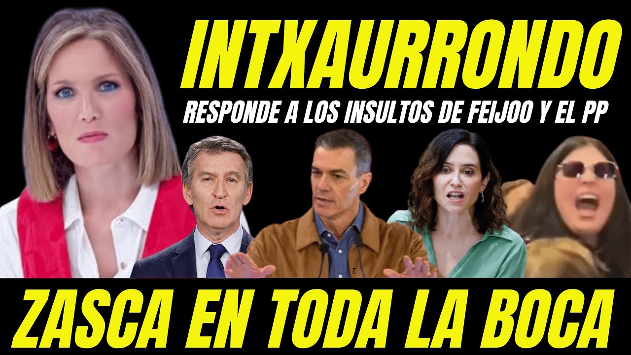 SILVIA INTXAURRONDO RESPONDE A LOS INSULTOS DE FEIJ&Oacute;O CON ESTE APLAUDIDO ZASCA EN LA BOCA