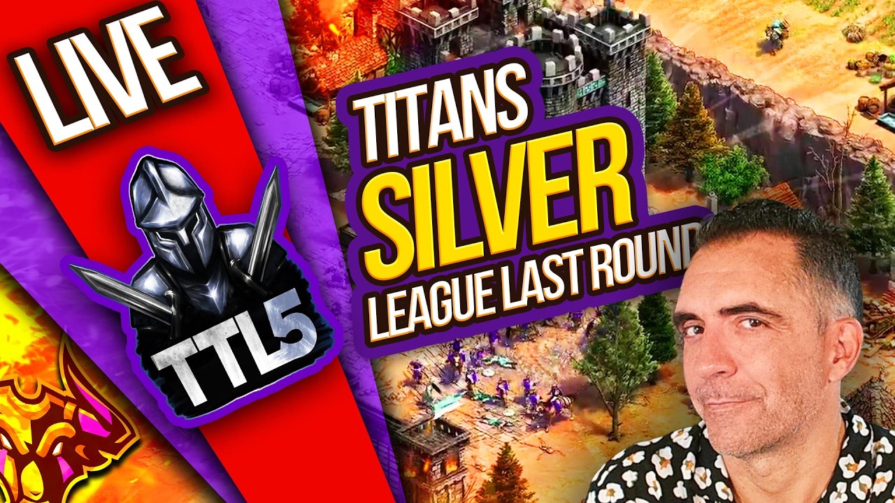 TITANS SILVER LEAGUE SEASON 5 LAST ROUND (19-02-2026) #ageofempires