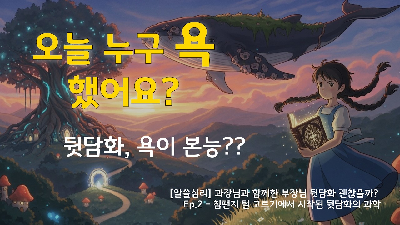 오늘 누구 욕했어요? - 뒷담화의 시작 