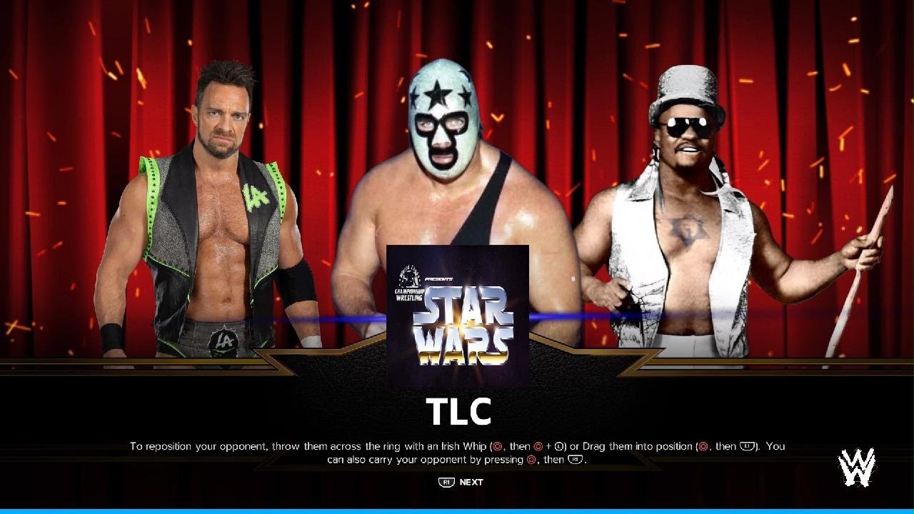 In This Very Ring on YouTube! Triple Threat TLC Match