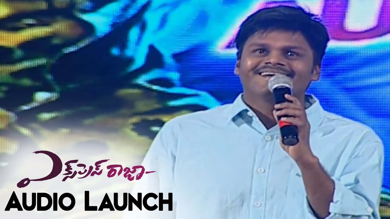 Sapthagiri Funny Speech At Express Raja Audio Launch || Sharvanand,Surabhi