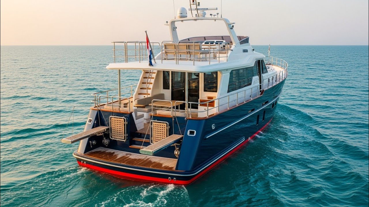 Altena Blue Water Trawler 58 | Обзор роскошной экспедиционной яхты для дальних путешествий