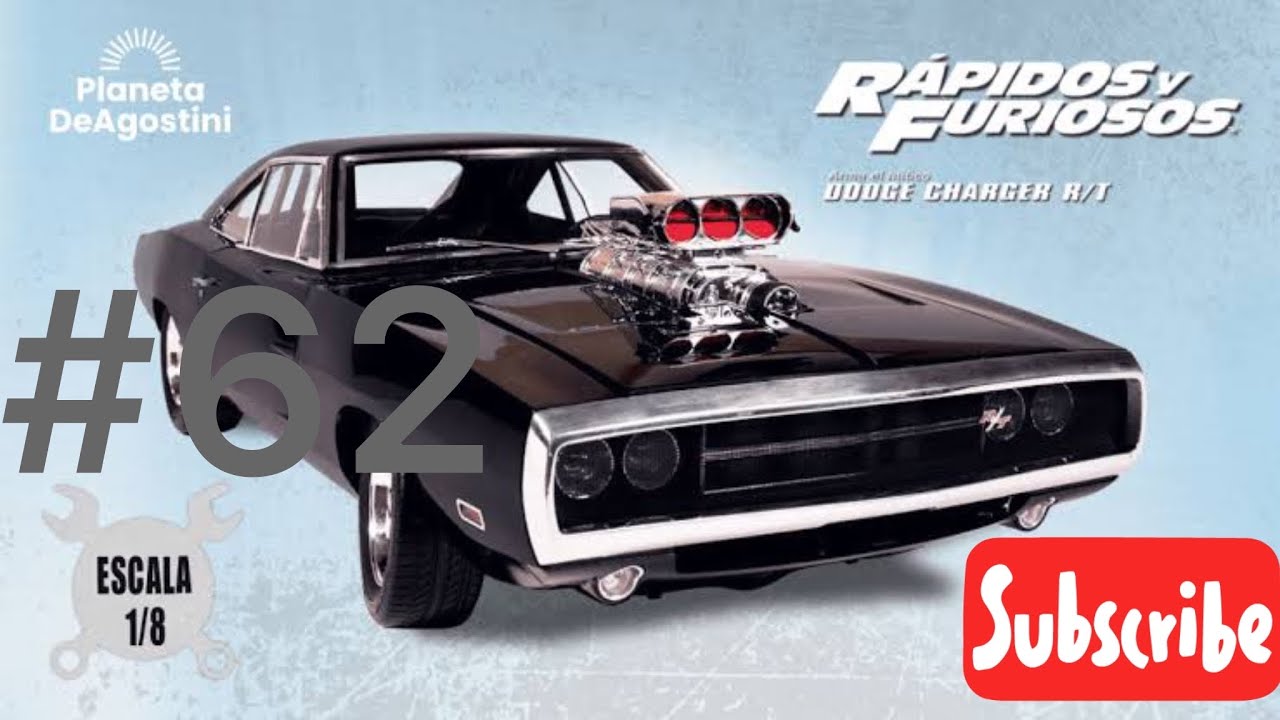 🚨Arma el Dodge Charger R/T - Planeta DeAgostini Fascículo 62🚨