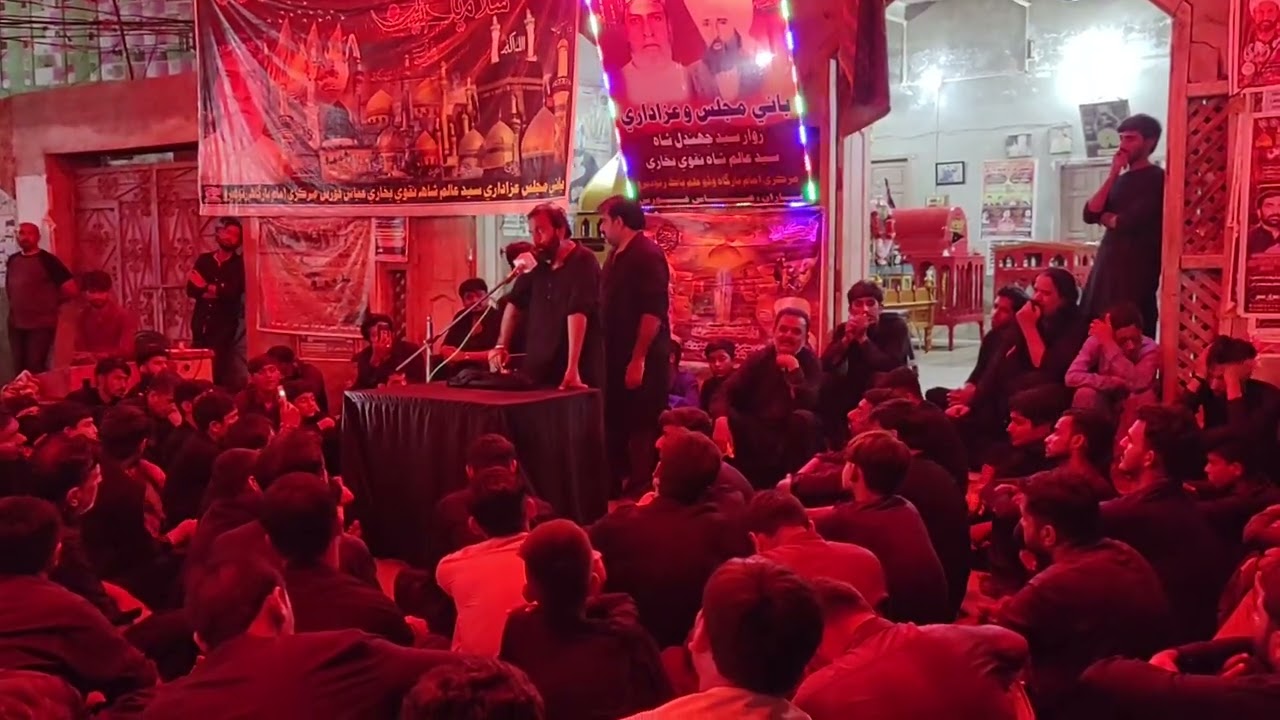 Masaib Moula Ghazi Abbas ll Zakir Shahid Hussain Gahejo at Wado Alam Pak Ratodeo 7th Muharram