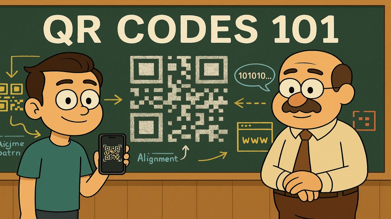Секрет QR-кодов — всё понятно, как будто тебе пять лет