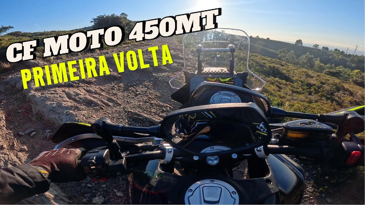 CF MOTO 450MT - Primeira volta | Solo Ride | Off-Road Valongo - Portugal