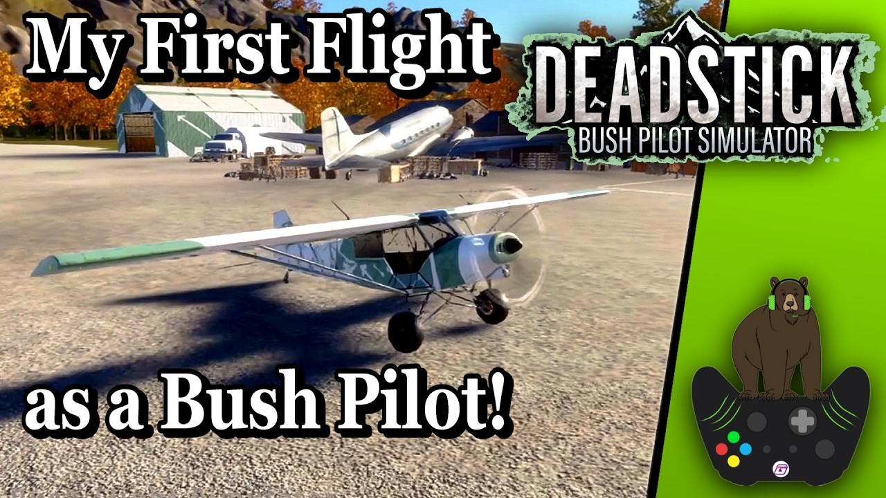 Мой первый полёт в роли пилота малой авиации! Тестирование DeadStick Bush Pilot Simulator | TheCo...