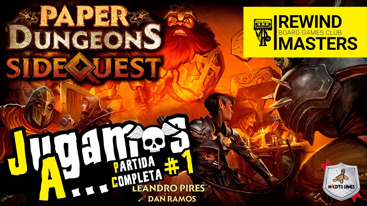 Jugamos a - PAPER DUNGEONS SIDEQUEST #1