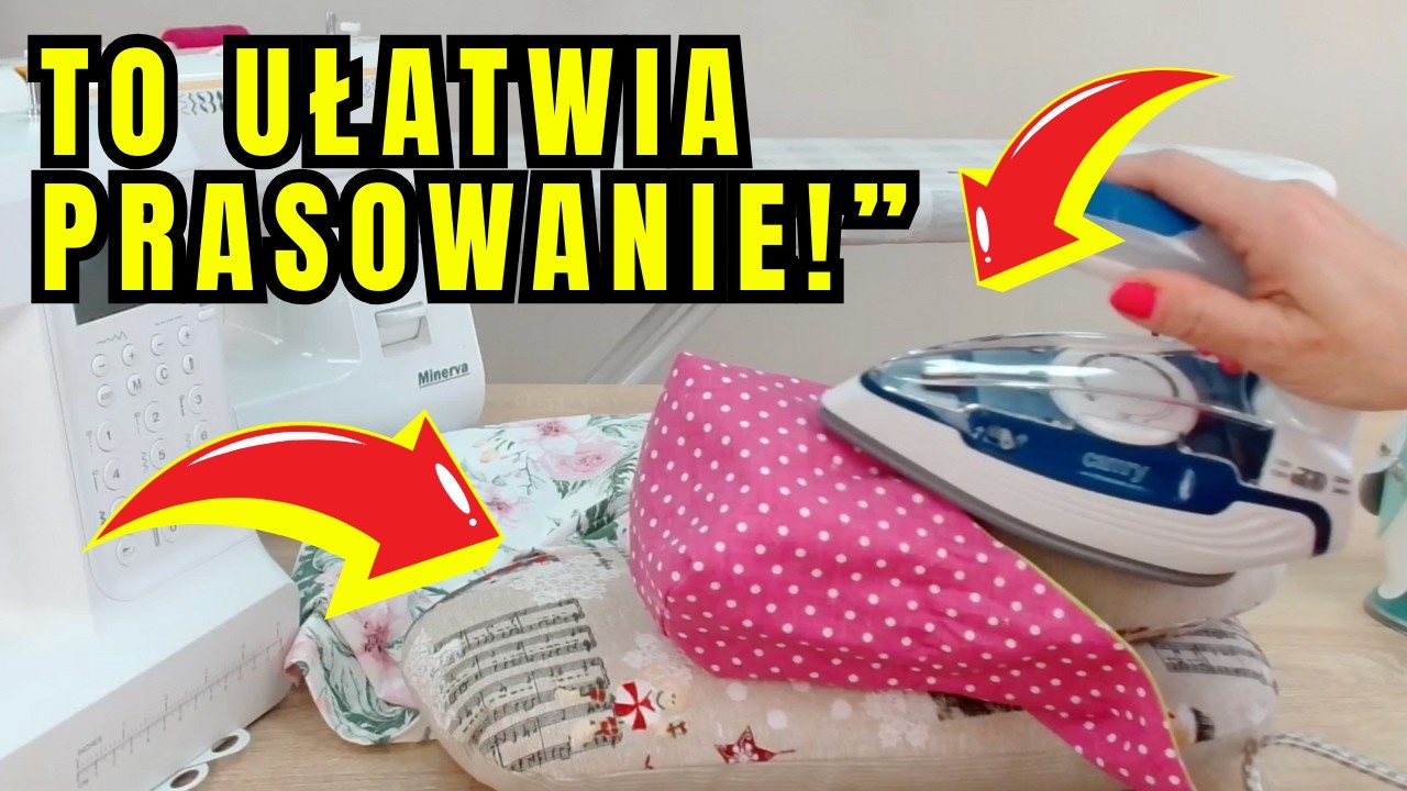 Te GADŻETY zmienią Twoje prasowanie! Must-have dla każdej krawcowej!