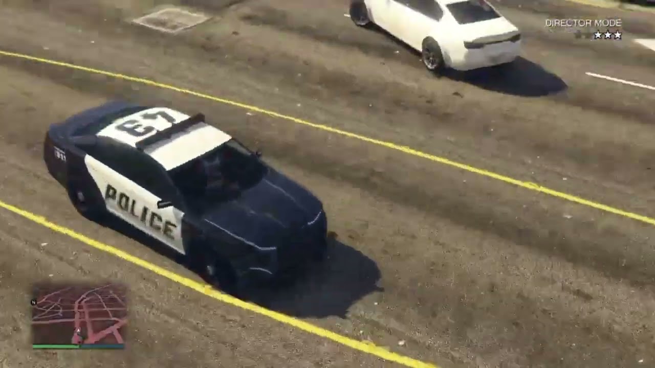 GTA 5 : Cinematic Police chase #gta 