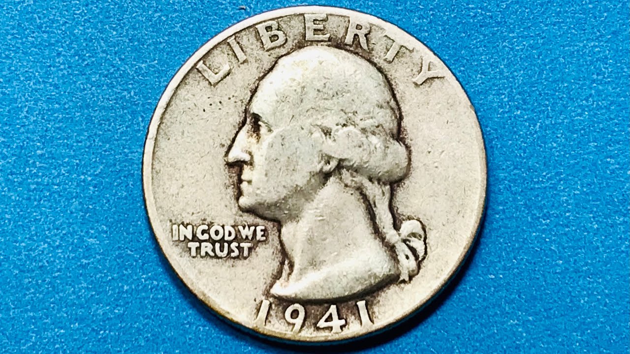 1941 Washington Silver Quarters Worth Money
