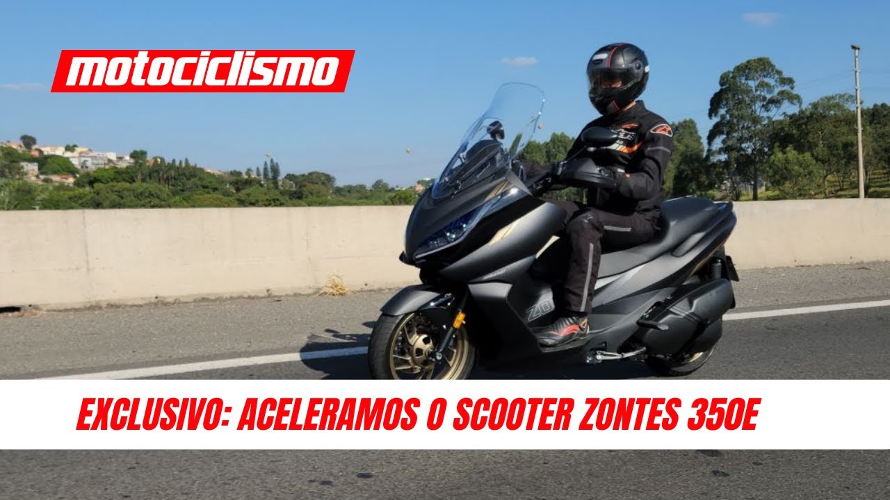 ACELERAMOS O 350E, NOVO SCOOTER MÉDIO DA ZONTES COM MUITA PERFORMANCE E TECNOLOGIA