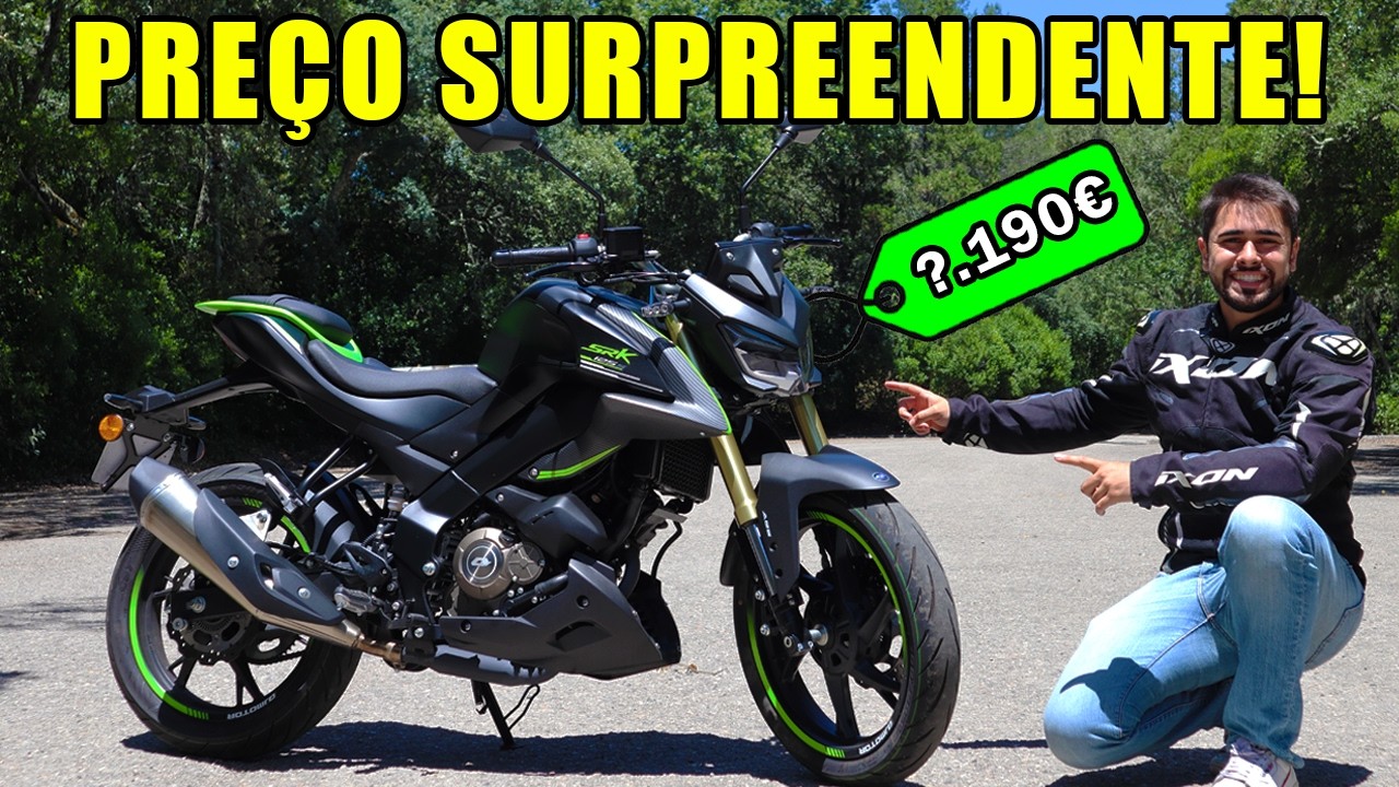 TU TENS DE CONHECER ESTA 125!!! - QJMotor SRK 125S