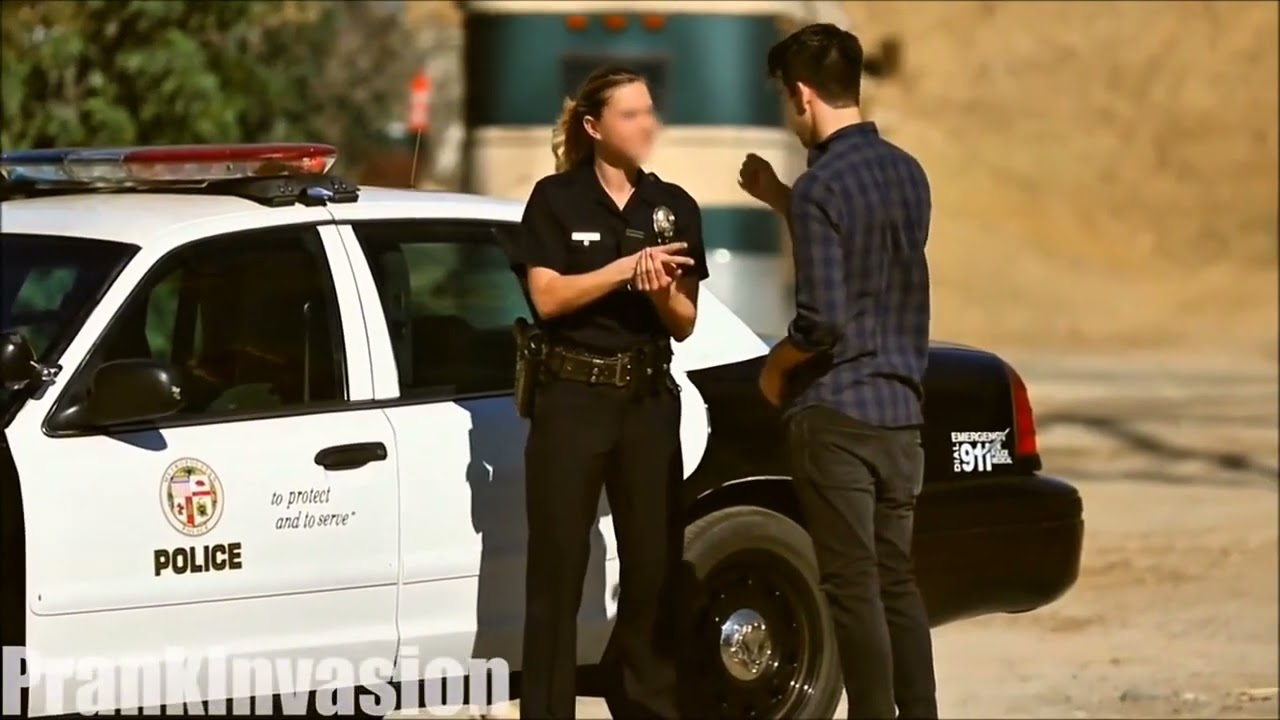 Kissing Prank - Cops Edition