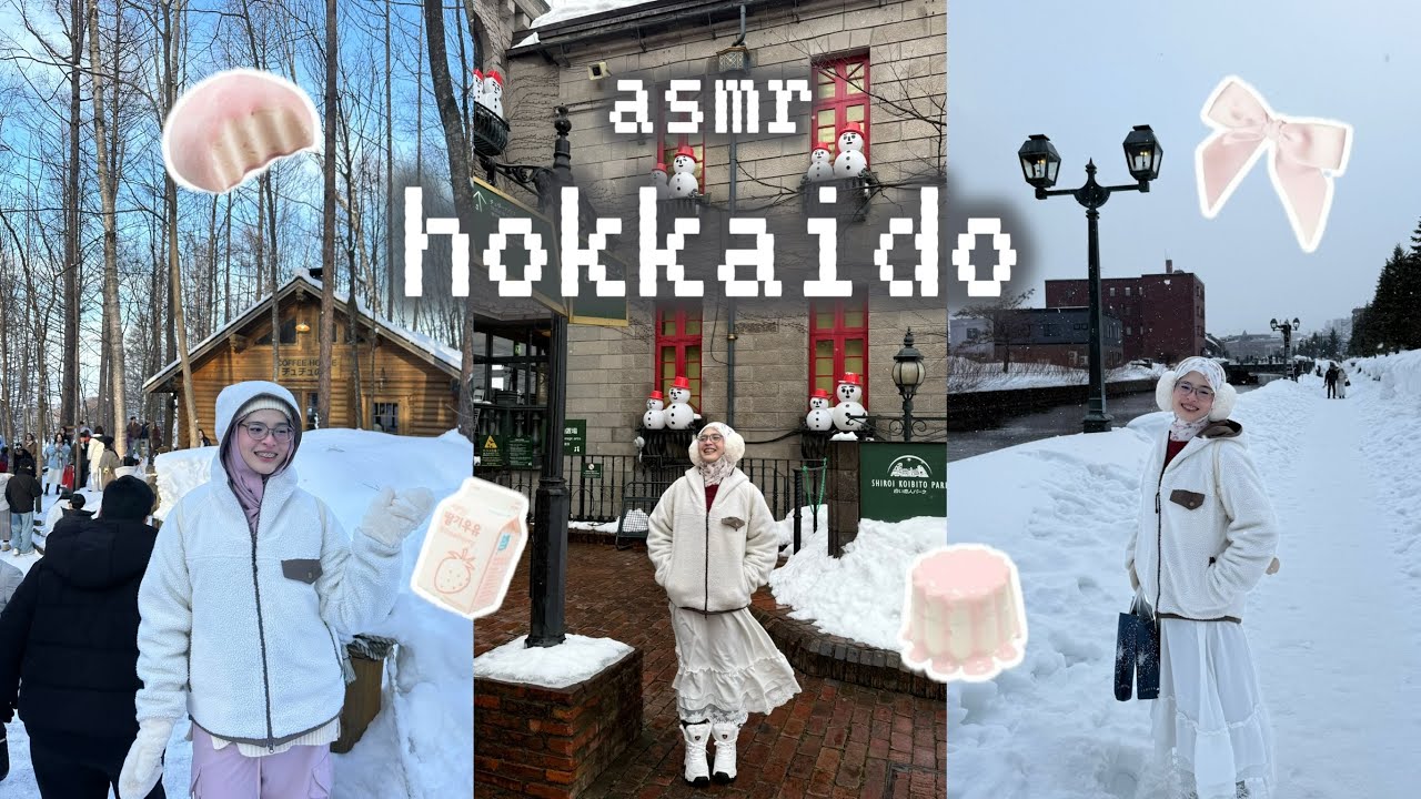 Hokkaido Diaries ❄️ Winter Ambience & Cozy Scenery🧸🤍 (ASMR Scenery)