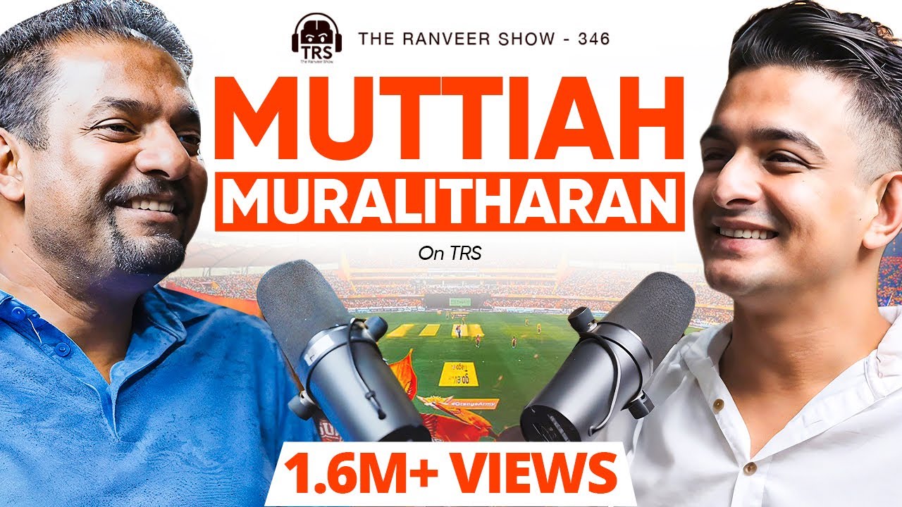 Muttiah Muralitharan on Dhoni vs Kohli Captaincy, Sri Lanka Cricket & His 800 Wickets | TRS