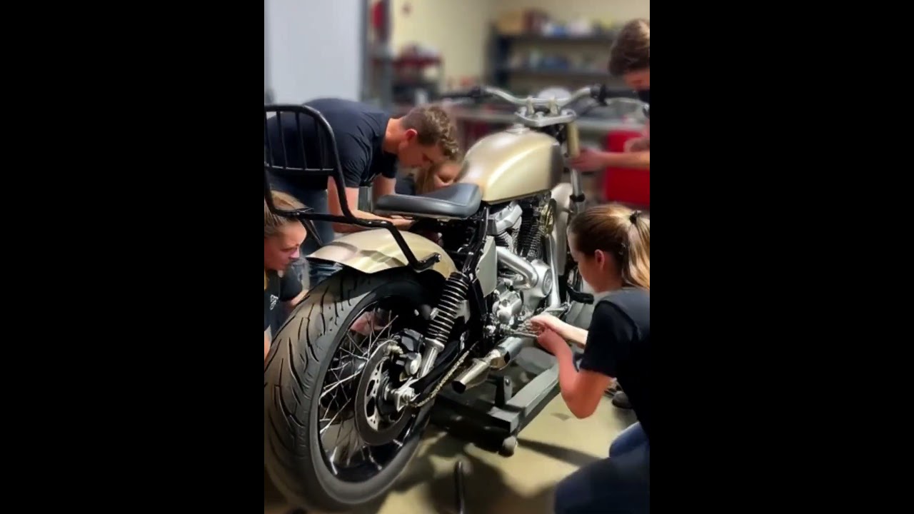 Want a Satisfying Ride Watch This Harley Davidson Build from Start to Finish