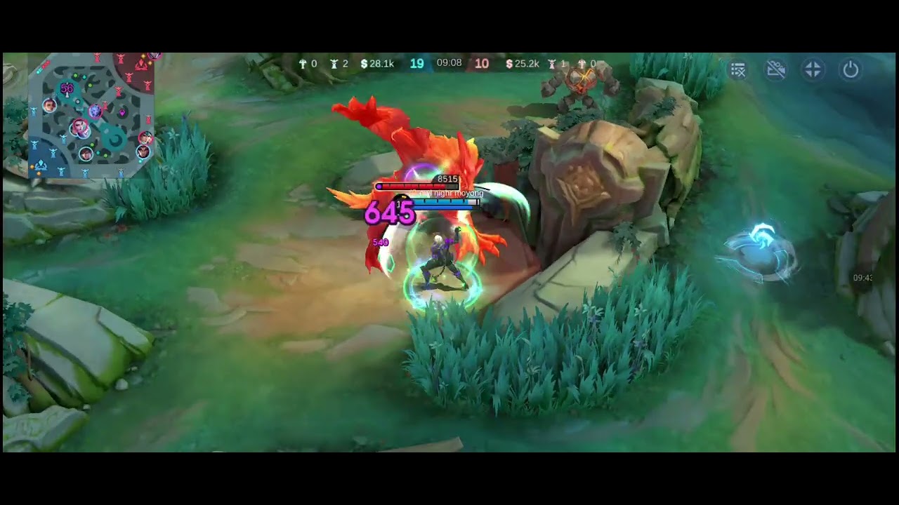 How to use gusion combo 🔥 pro enemy but 