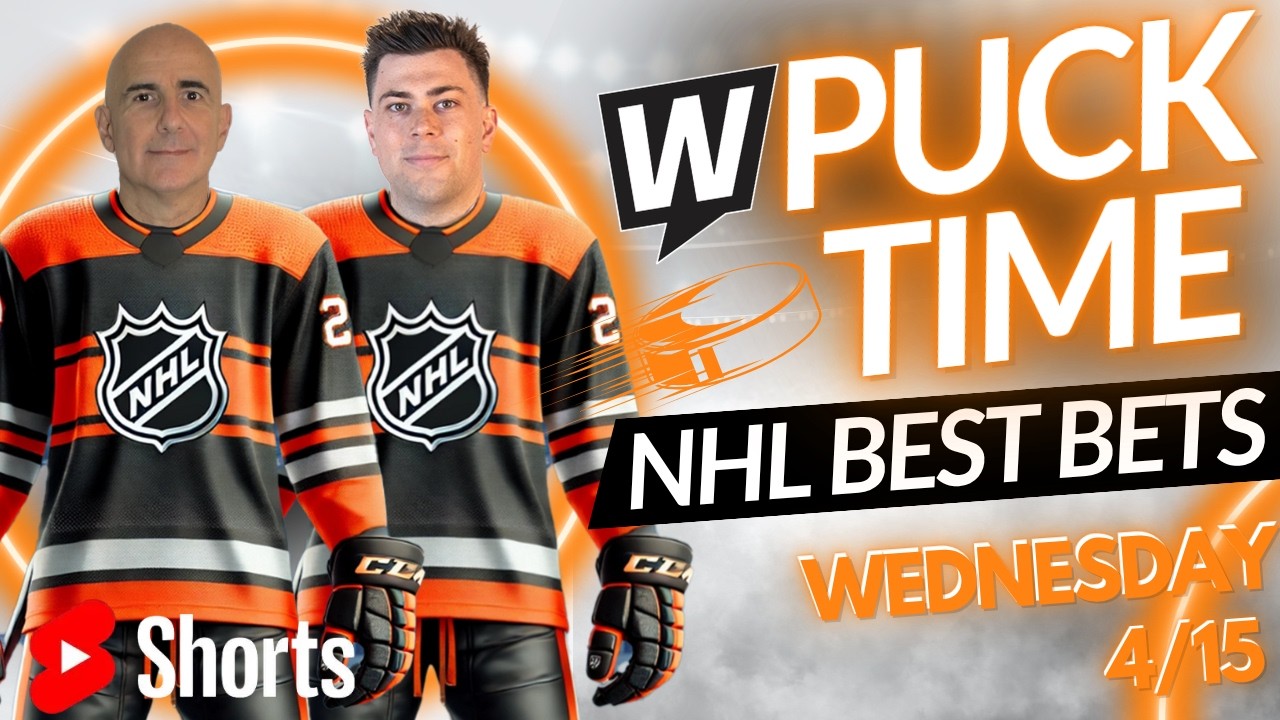 NHL Picks & Predictions Today 🔥 Wednesday Best Bets & Sharp Action | PuckTime LIVE 4/15 📱