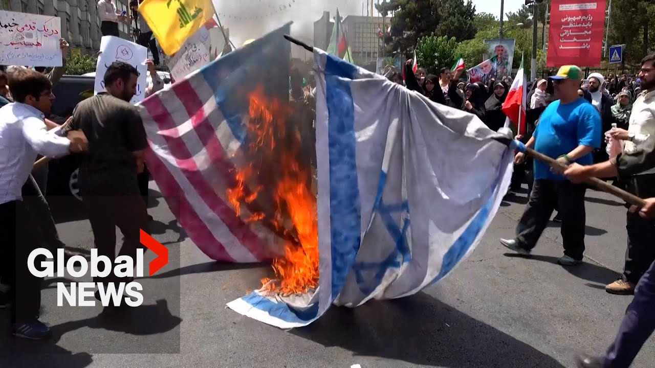 Thousands protests across the Middle East in solidarity with Iran after Israeli attacks