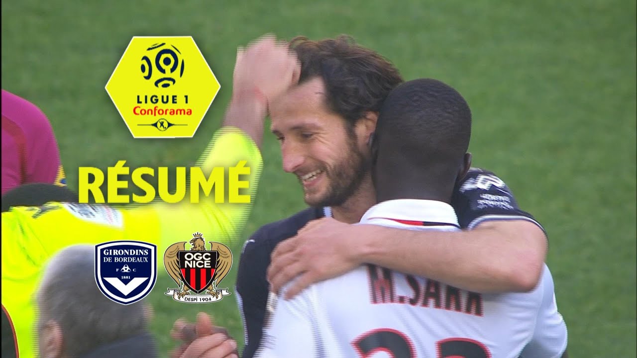 Girondins de Bordeaux - OGC Nice (0-0)  - Résumé - (GdB - OGCN) / 2017-18