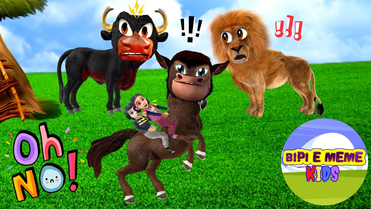 BIPI E MEME EM: PERIGO NA FLORESTA! | KIDS STORY