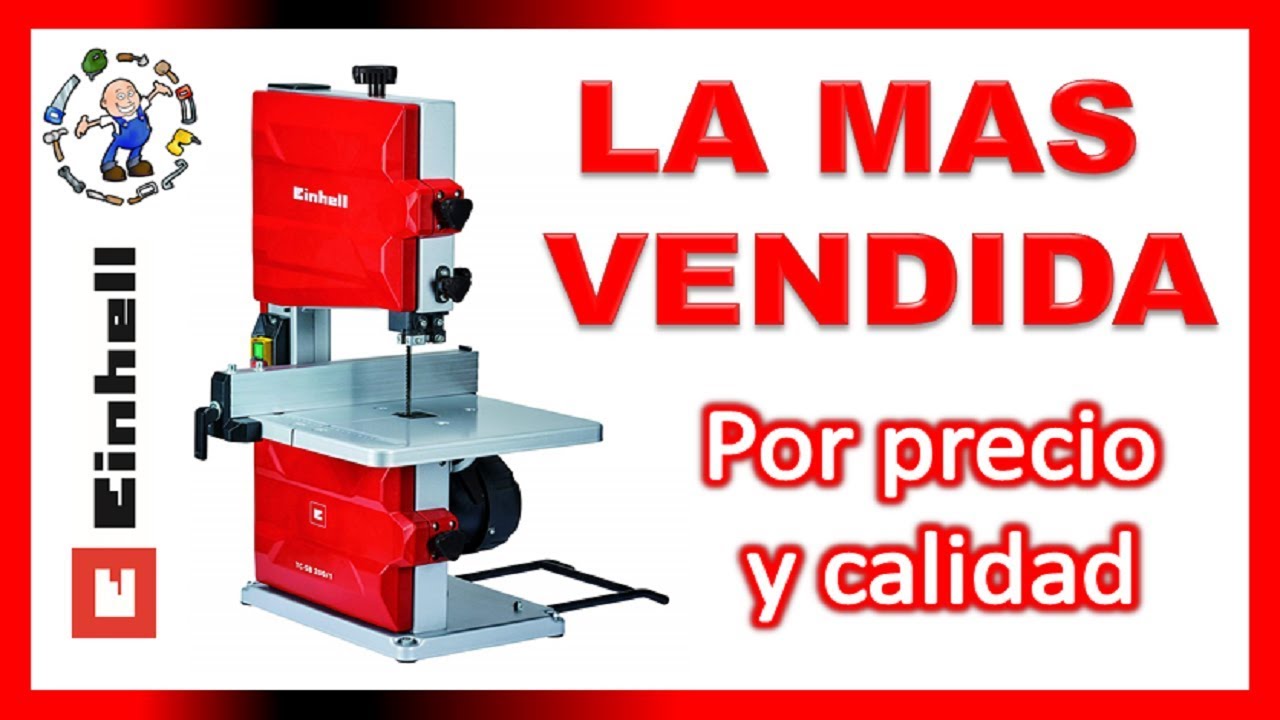🛠 SIERRA DE CINTA CIRCULAR Einhell TC-SB 200/1 LA PONEMOS A PRUEBA