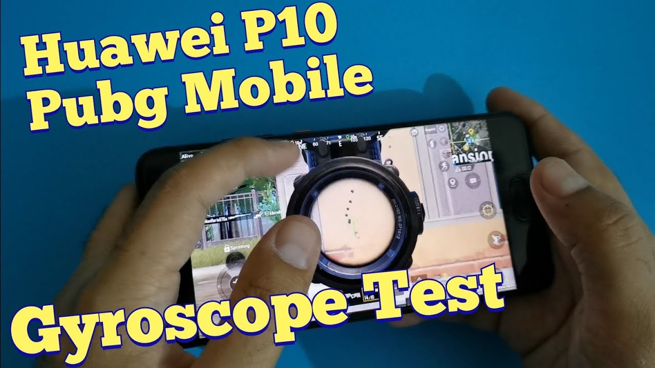 Huawei P10 Pubg Mobile - Gyroscope Test | [ Huwaei P10 Pubg Mobile Test in 2021 ]
