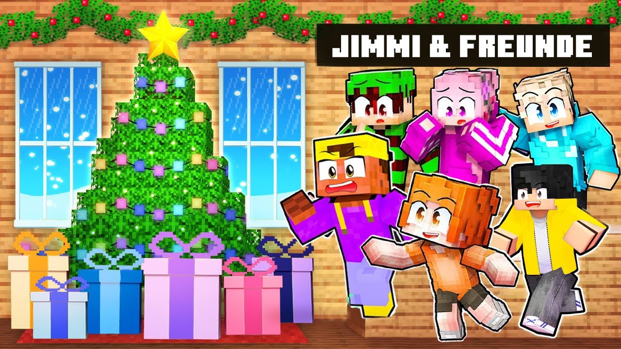 Jimmis ERSTES WEIHNACHTEN mit Freunden in Minecraft!