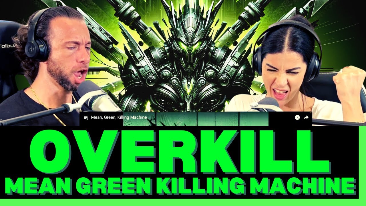 NO NEED FOR CAFFEINE WITH THIS! First Time Hearing Overkill - Mean, Green, Killing Machine Reaction!