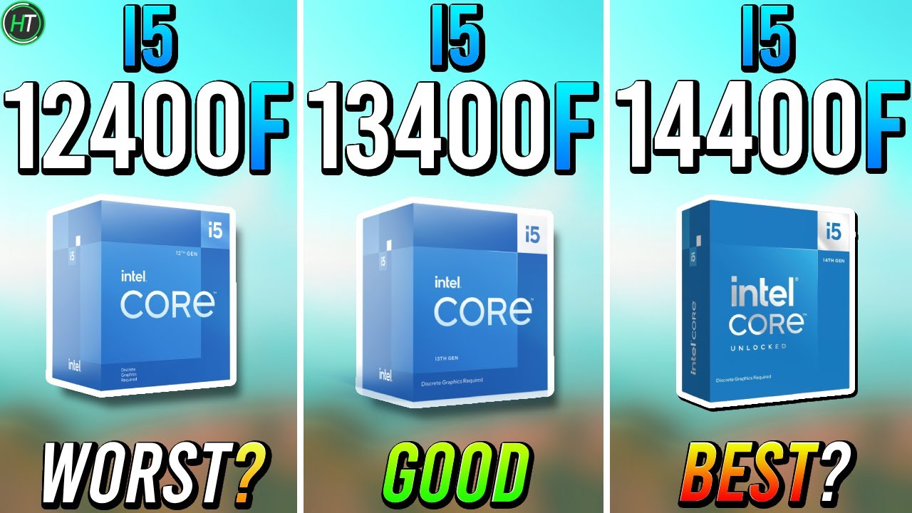 i5 12400F против i5 13400F против i5 14400F - 14400F лучший?