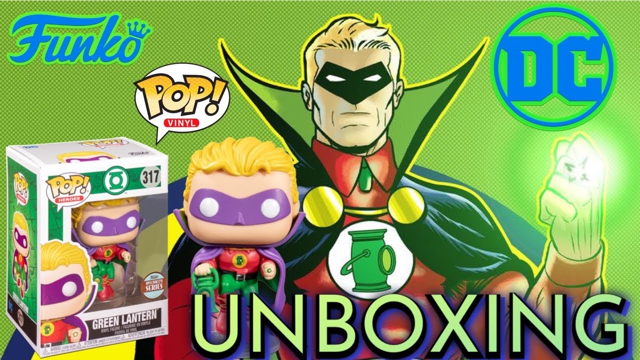 Alan Scott Green Lantern - Funko Pop Unboxing