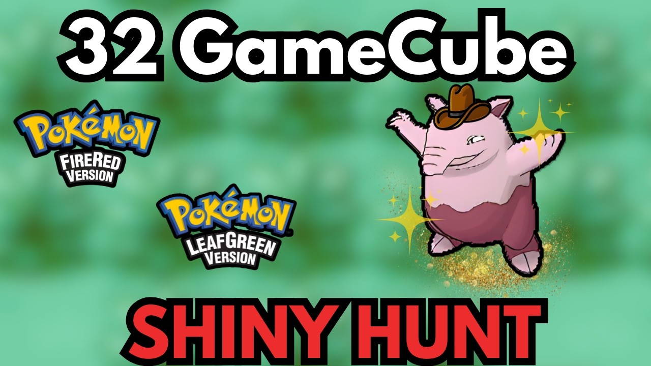Catching EVERY SHINY Pokémon In FireRed/LeafGreen