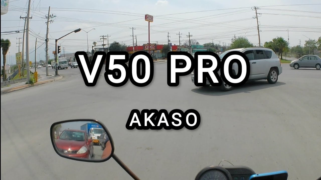 AKASO V50 Pro (Prueba en Moto)