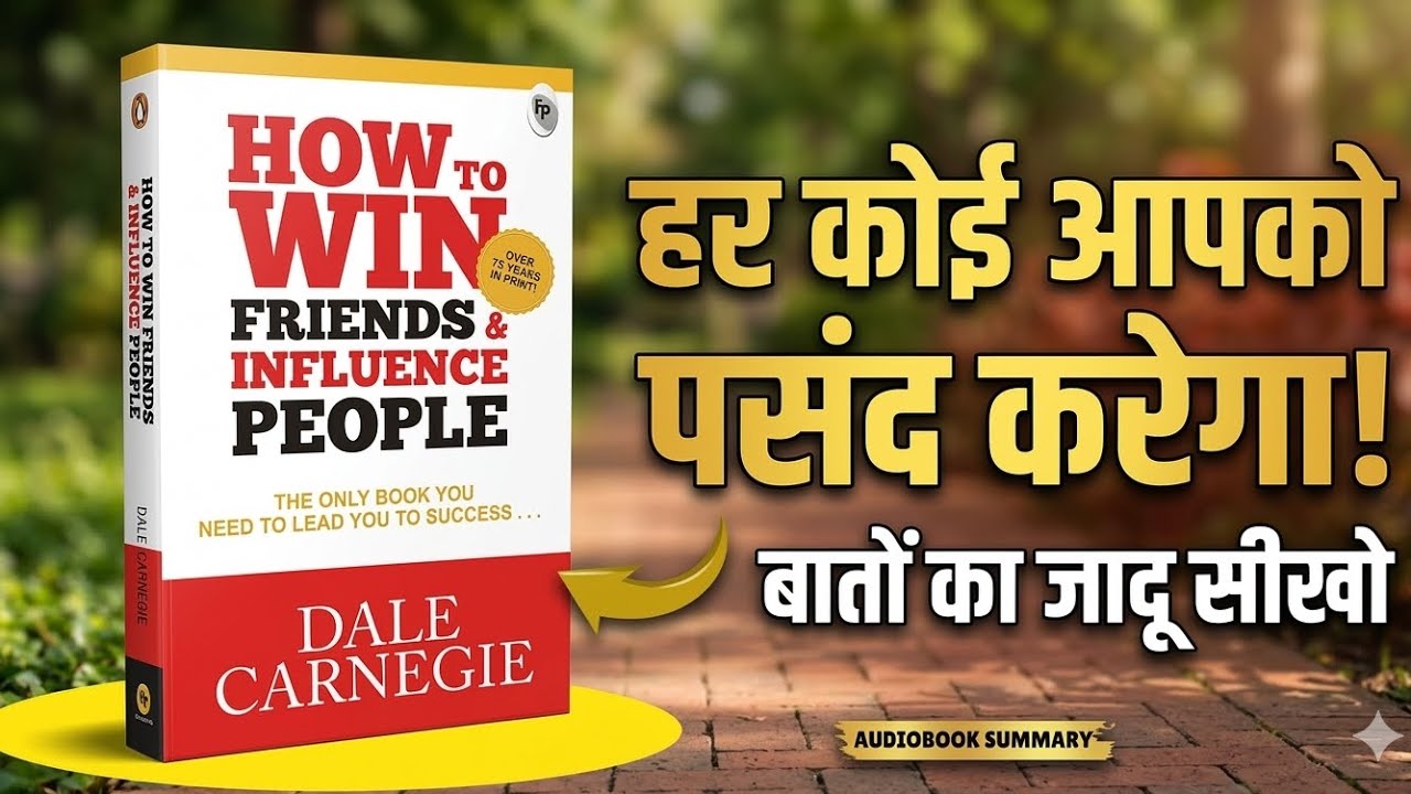 हर कोई आपको पसंद करेगा! 🤫 बस ये सीख लो | How to Win Friends and Influence People in Hindi