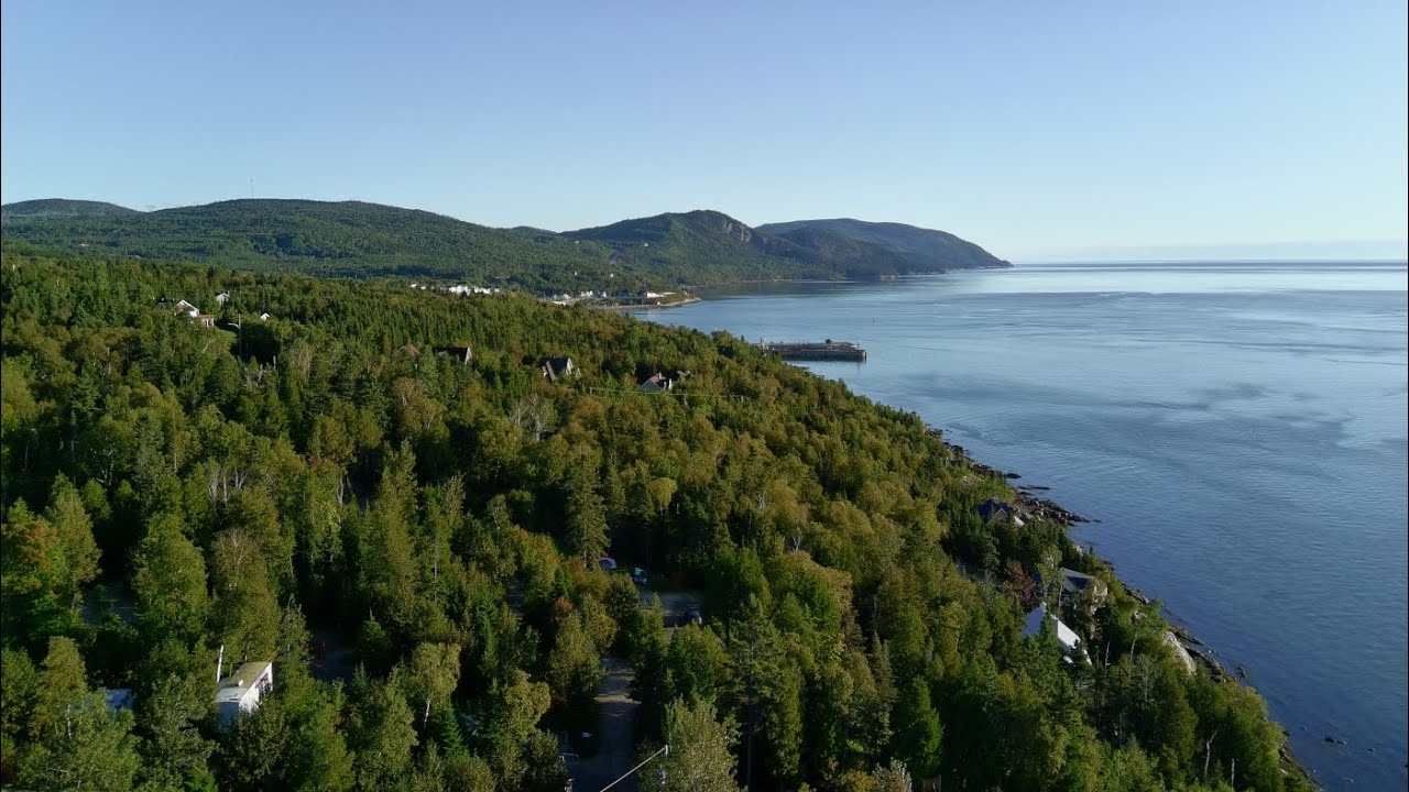 Charlevoix, La Malbaie, Port-au-Persil, St-Siméon, Camping Falaise-sur-Mer