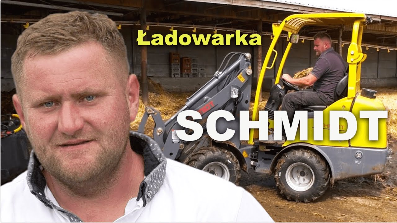 Rolnik porównał ceny 👉 nowa ładowarka w gospodarstwie 👉 Schmidt 3530