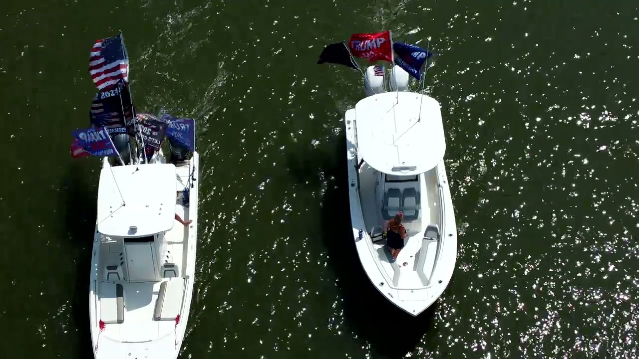 2024 Trump Boat Parade    Crisfield MD