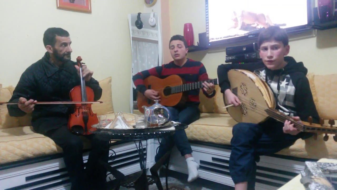 le maitre adoré du malouf BADJINE fi gaada avec Nazim Guitani et Zaki
