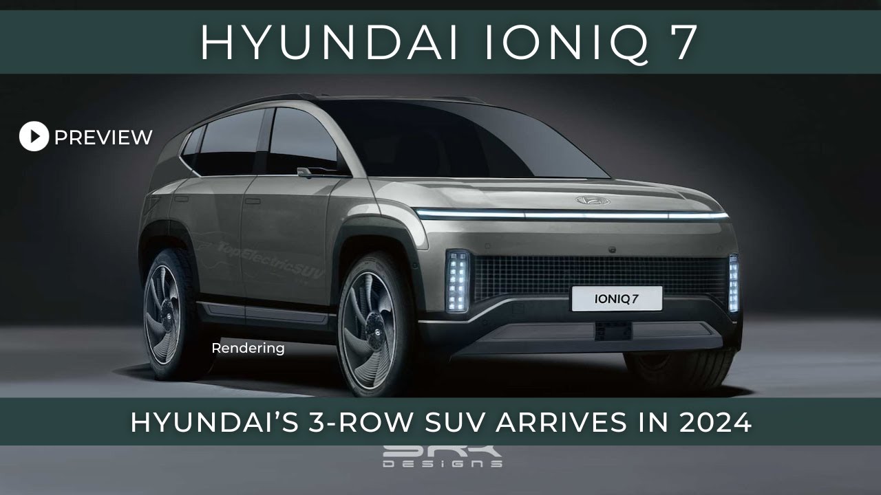 Hyundai Ioniq 7 SUV (2024 launch): Here's what's in store