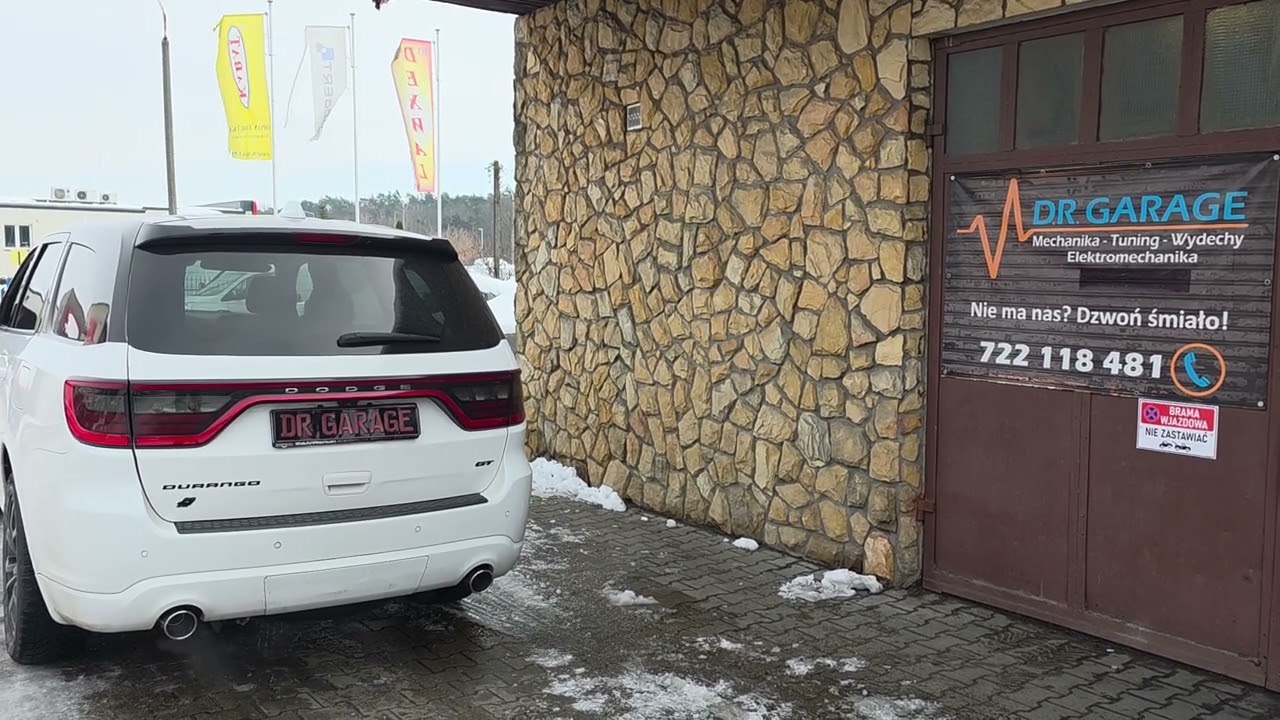 Dodge Durango 3.6 V6 wydech aktywny (active exhaust) by DR Garage