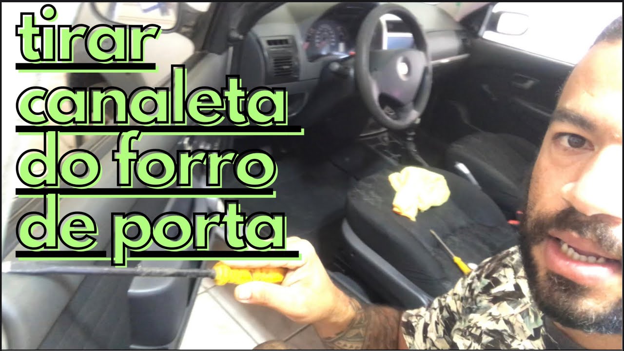 Como tirar canaleta sem precisar desmontar forro de porta