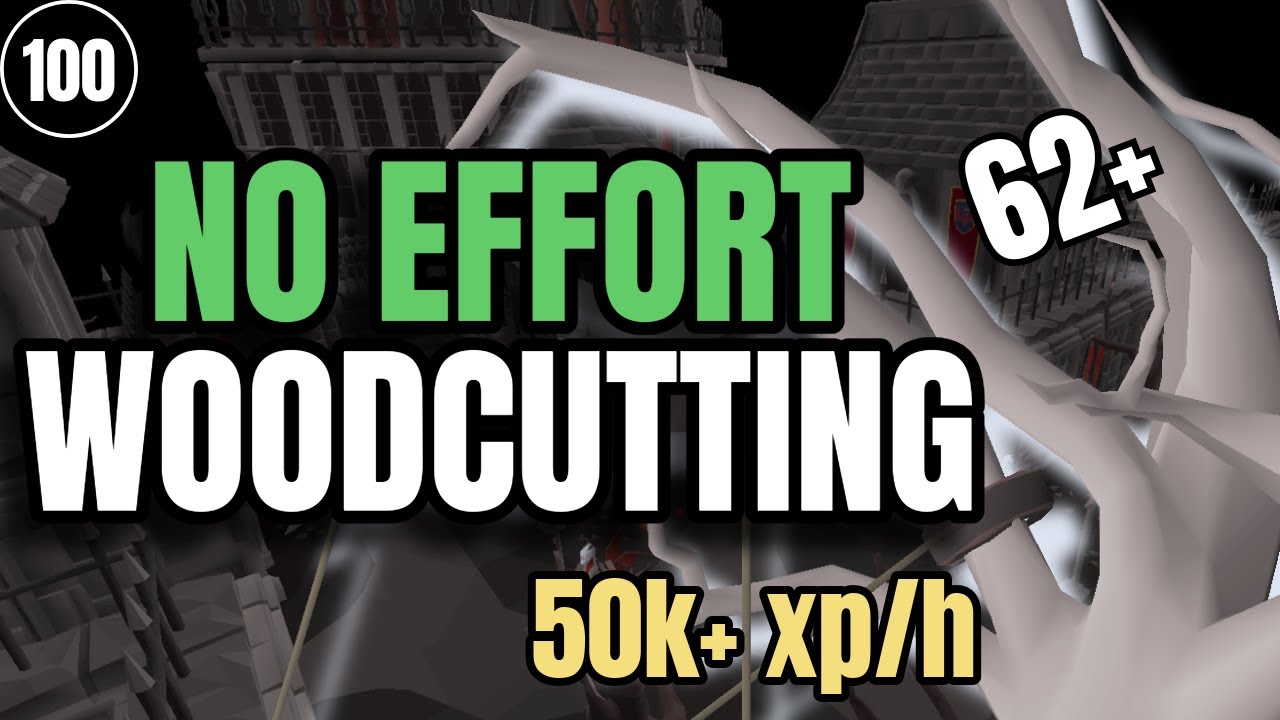 Woodcutting like this takes NO EFFORT | OSRS Ironman Progress | Casually Maxing Ep. 100