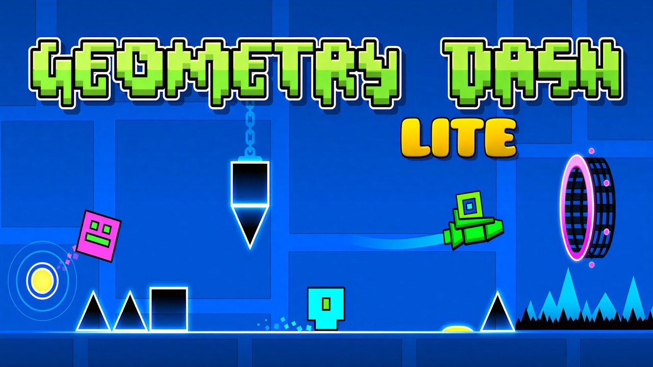 Geometry Dash Lite (by RobTop Games) IOS Gameplay Video (HD)