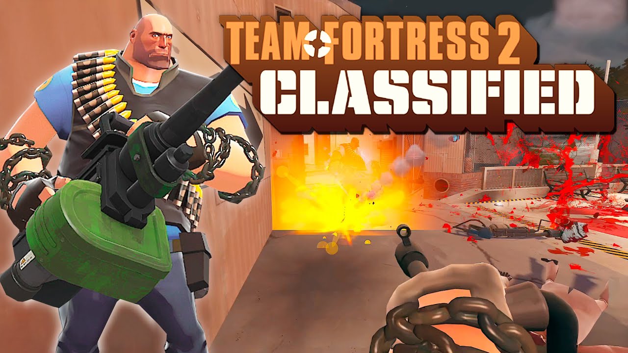 Team Fortress 2 Classified Heavy Gameplay
