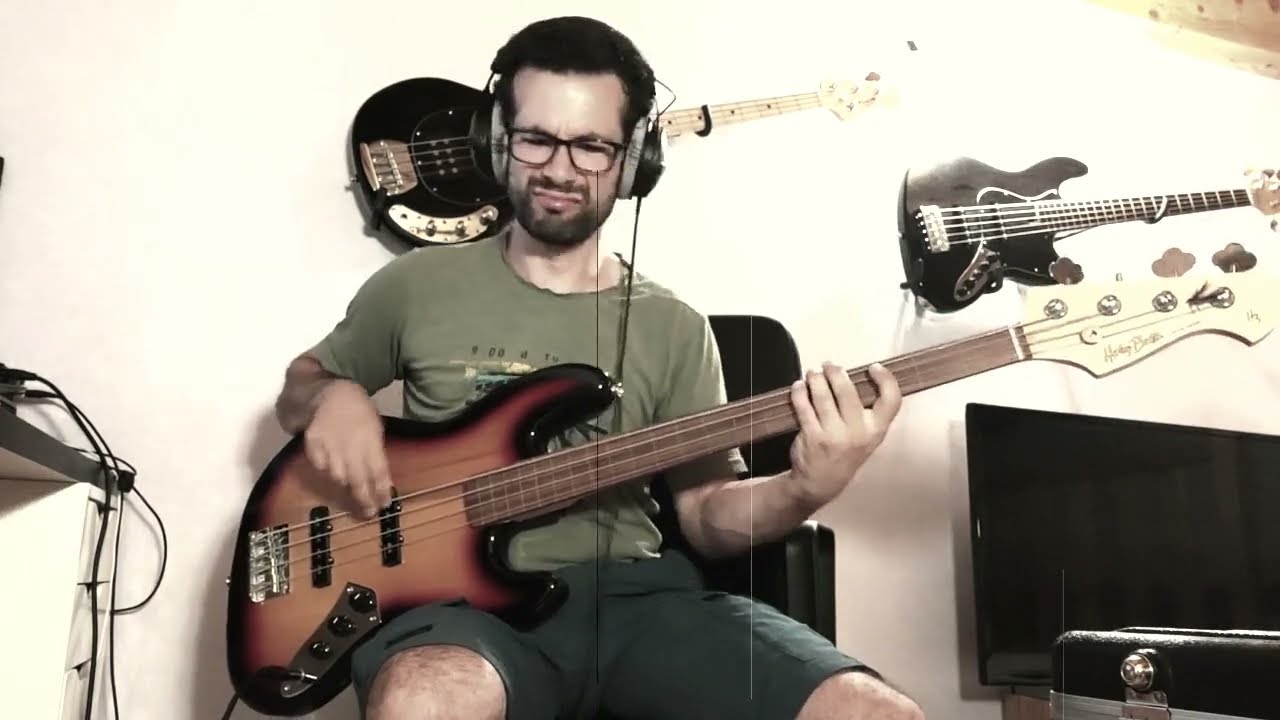 🎧 Black Velvet - Alannah Myles (Fretless bass cover)