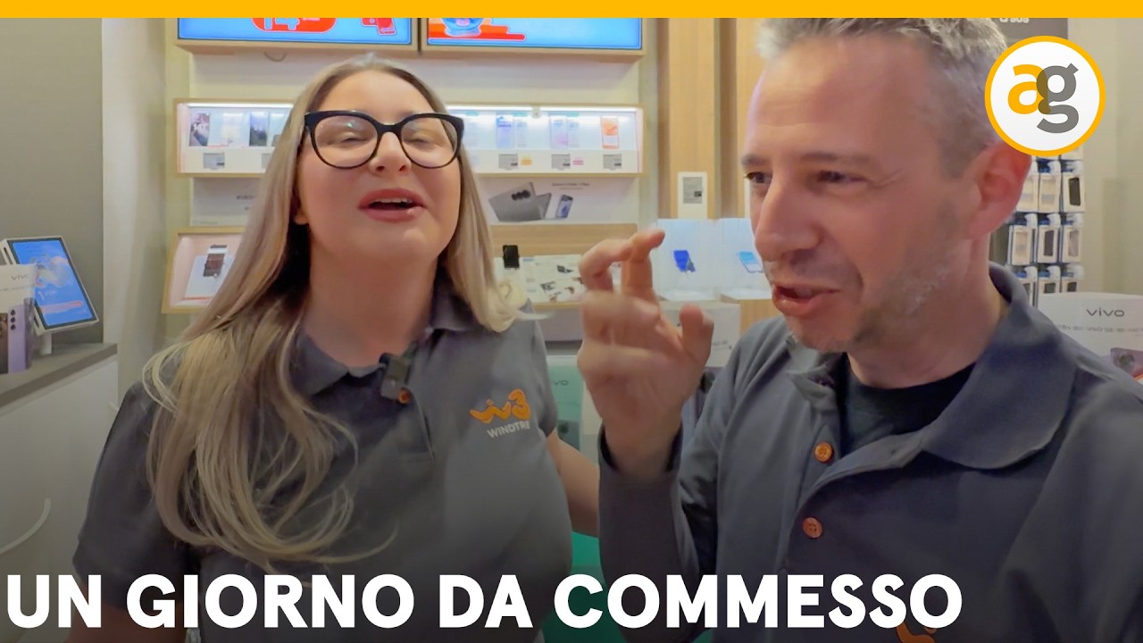 UN GIORNO DA COMMESSO WINDTRE e VIVO